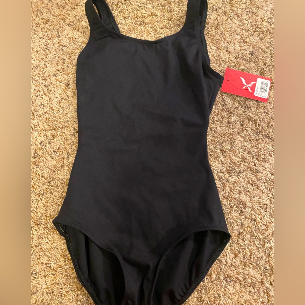 Capezio Black Tank Leotard